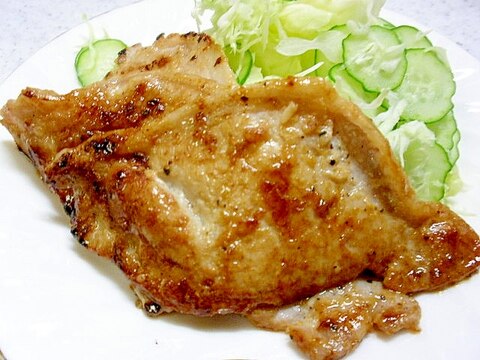 豚肉の塩麹しょうが焼き